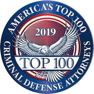 America's Top 100 Criminal Defense Attorneys 2019® Recipient Award